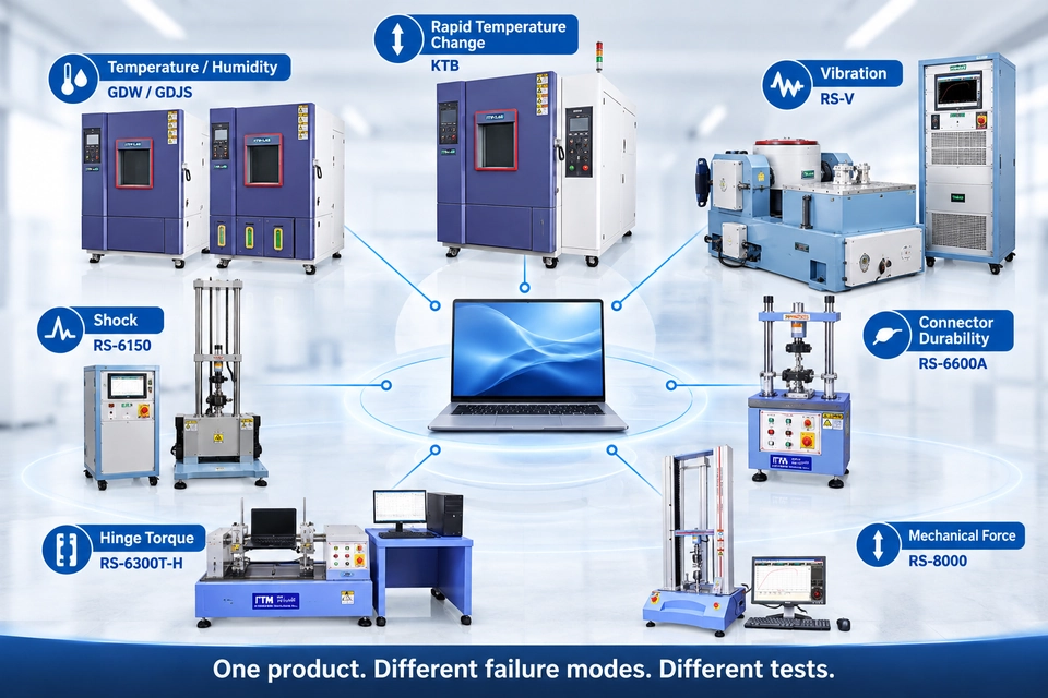 laptop electronics reliability testing equipment